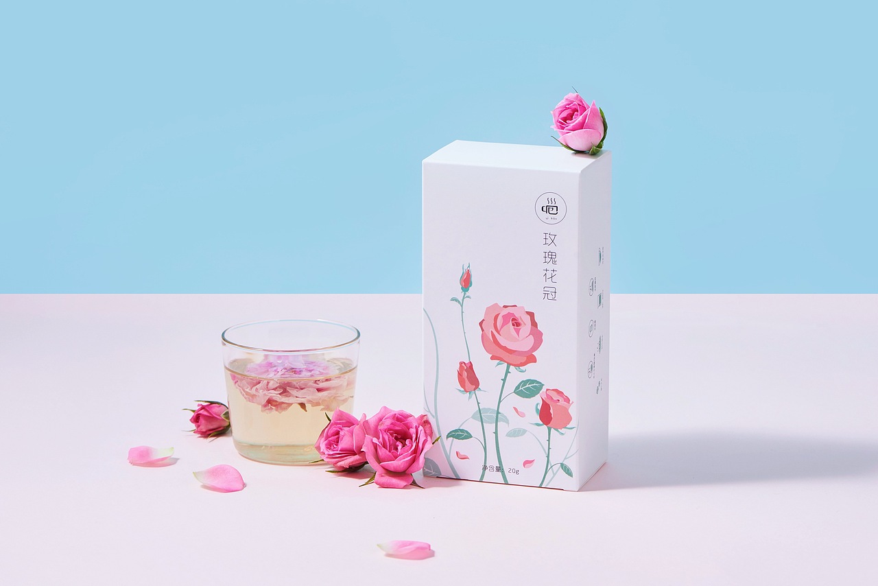 一包玫瑰花冠包装设计（图ZMTM2ODU2ODE2） - 包装 - 站酷设计师柯柯ELSA原创素材 - 站酷ZCOOL