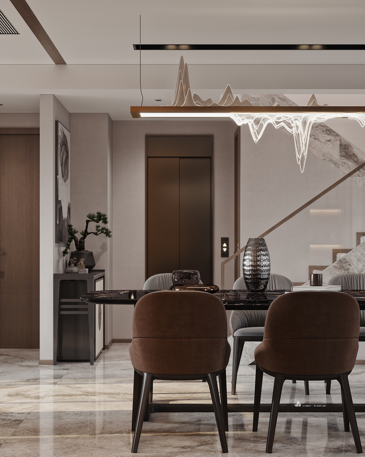 新中式！（图ZMjYyNzI2MjY4） - 家装设计 - 站酷设计师金该画图壹哥原创素材 - 站酷ZCOOL