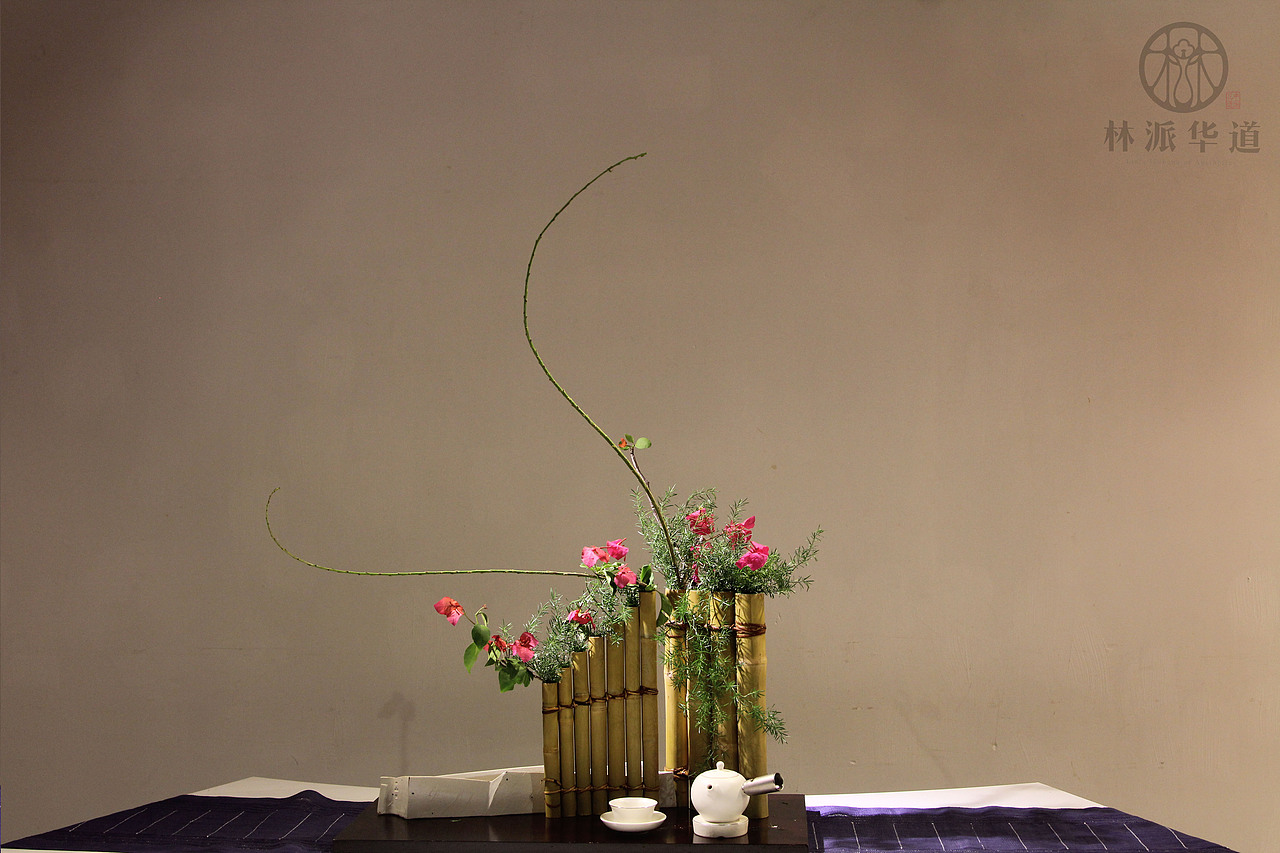 【林派花道】传统花道-茶席花（图ZODM5NjUxNzY=） - 其他手工艺 - 站酷设计师中国林派花道原创素材 - 站酷ZCOOL