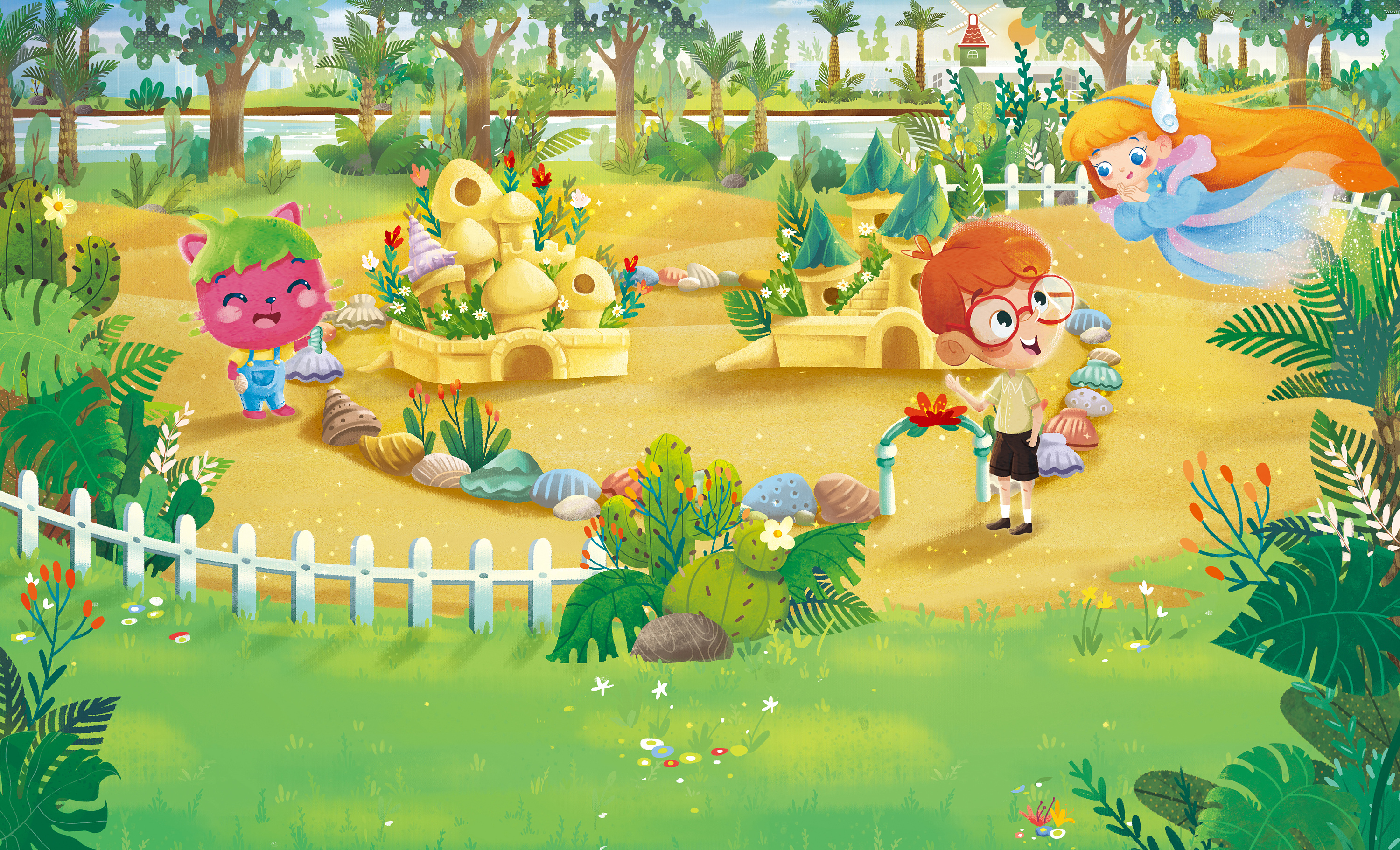 火龙果童书绘本|插画|儿童插画|正义的小包子 - 原创作品 - 站酷