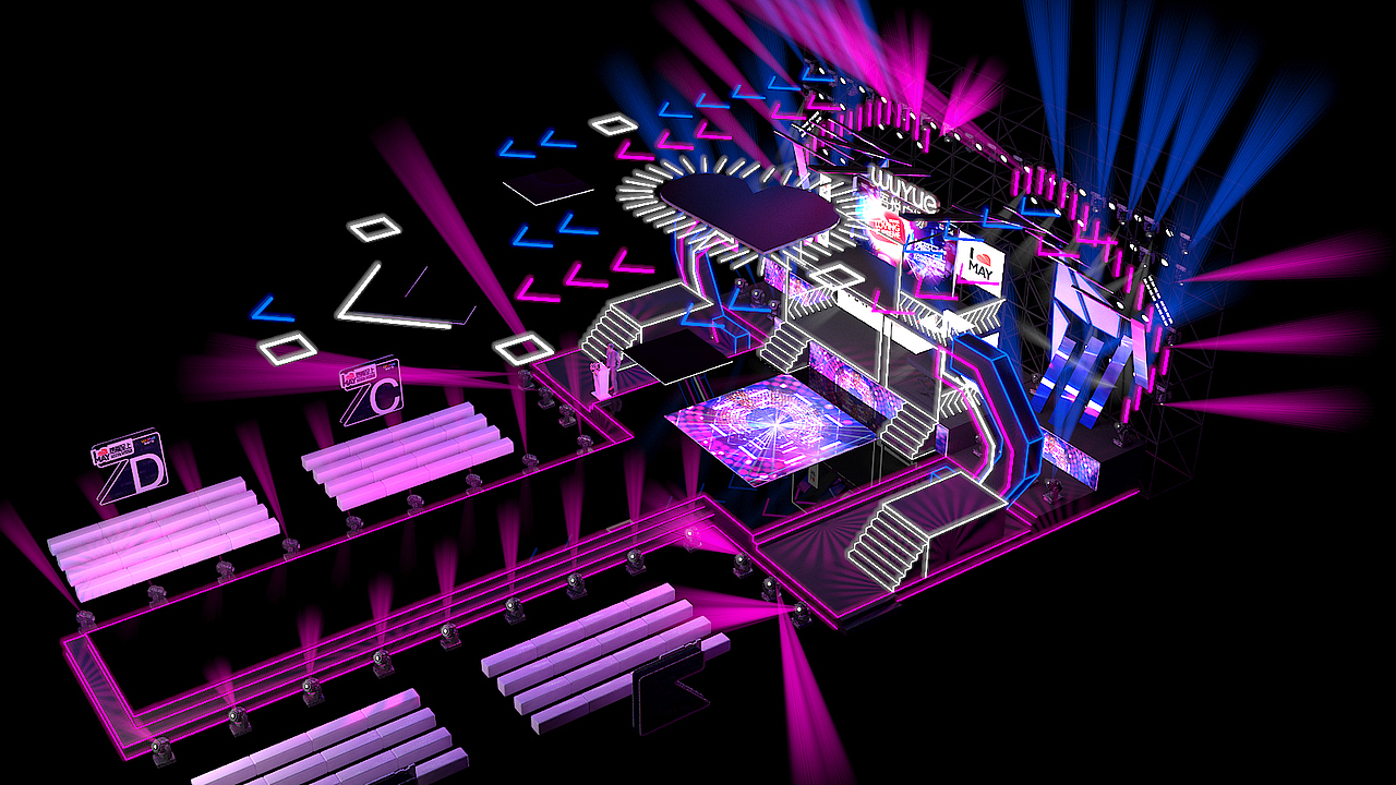 走秀舞台（图ZMjE4NTcyMzk2） - 其他三维 - 站酷设计师次第Fa开原创素材 - 站酷ZCOOL