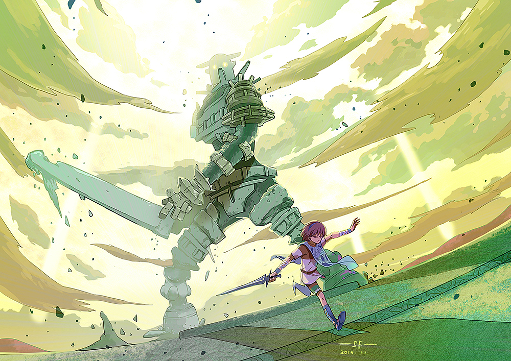 旺达与巨像同人