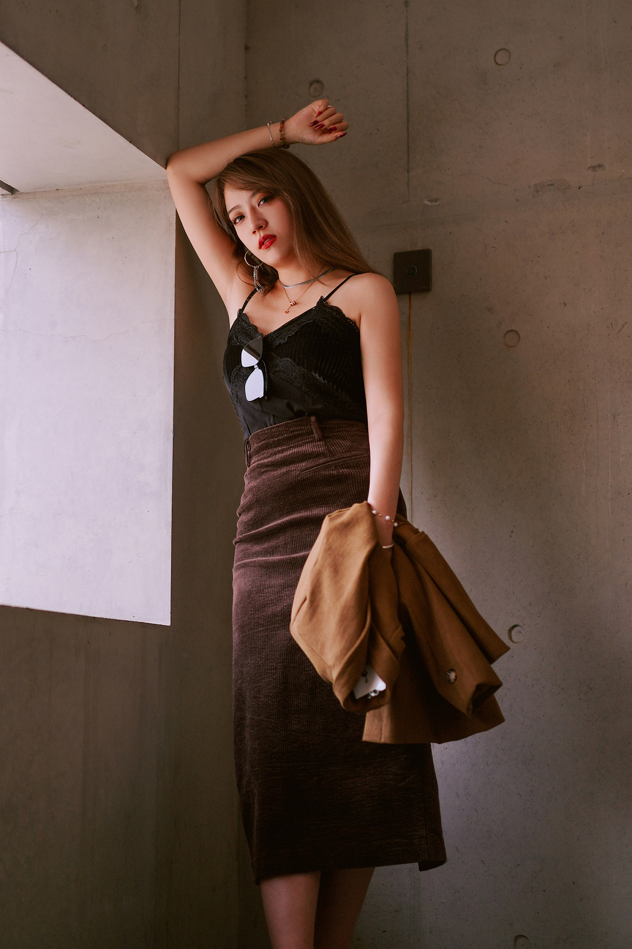 city girl日落前的你|城市写真