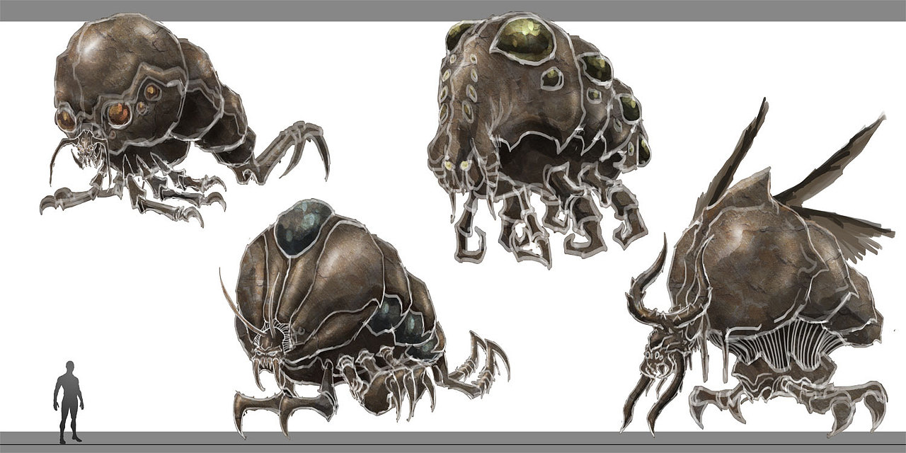 《魔兽山》虫族概念设定