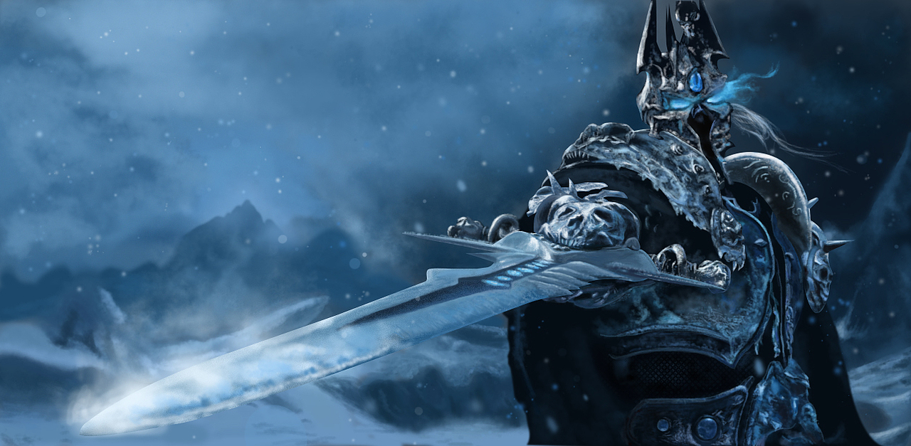 巫妖王原画临摹