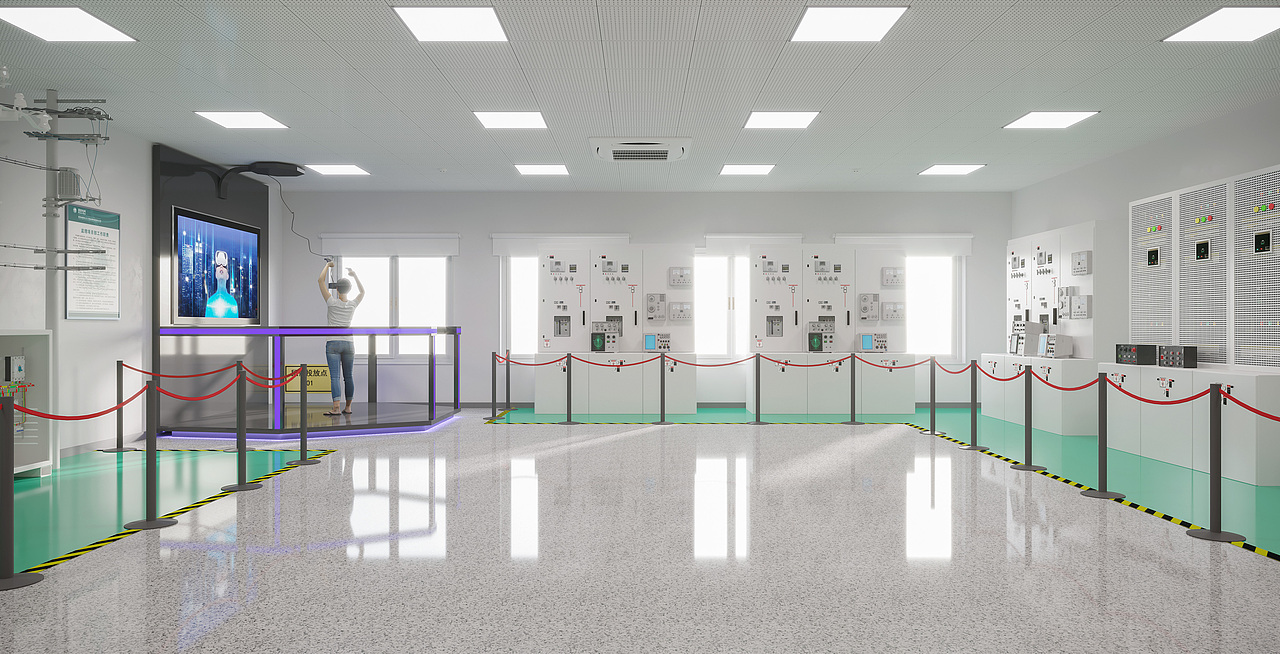 标准化供电所建设（图ZMjY3MjA2ODQ4） - 其他空间 - 站酷设计师十七的艺术鸭原创素材 - 站酷ZCOOL