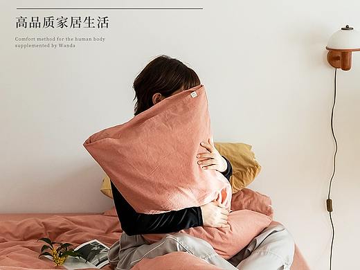 磨毛四件套详情页