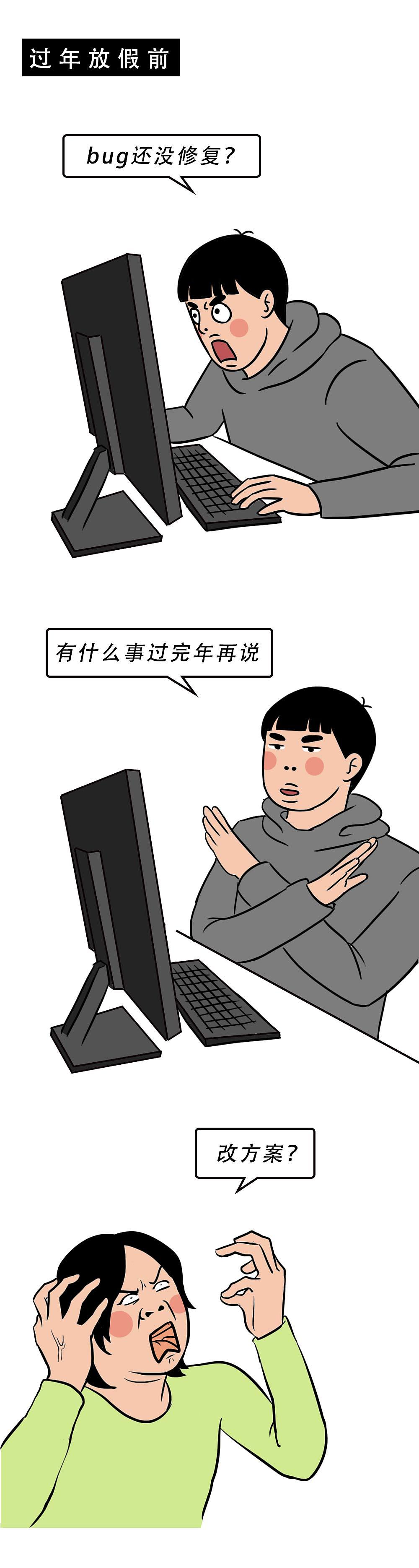 年后的深圳人：人在工位，魂在床位（图ZMjg3NzkyNDEy） - 中/长篇漫画 - 站酷设计师林大发发了吗原创素材 - 站酷ZCOOL