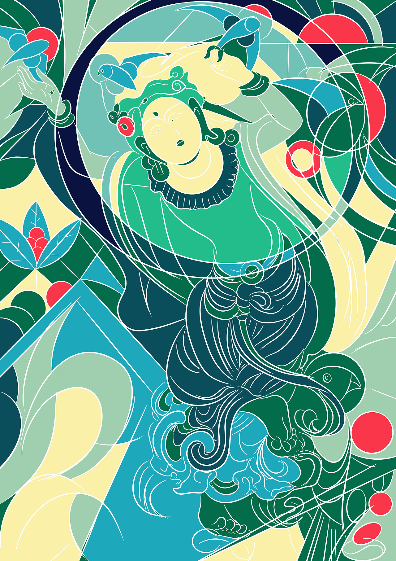 敦煌艺术（图ZMzUyOTQ2NzY0） - 创作习作 - 站酷设计师简浩原创素材 - 站酷ZCOOL