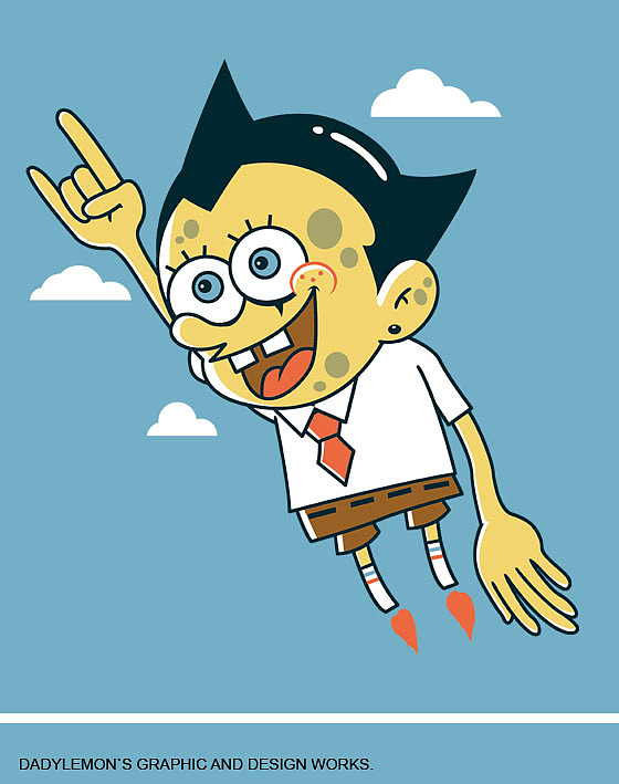 各种remix阿童木|插画|创作习作|killslemon - 原创作品 - 站酷