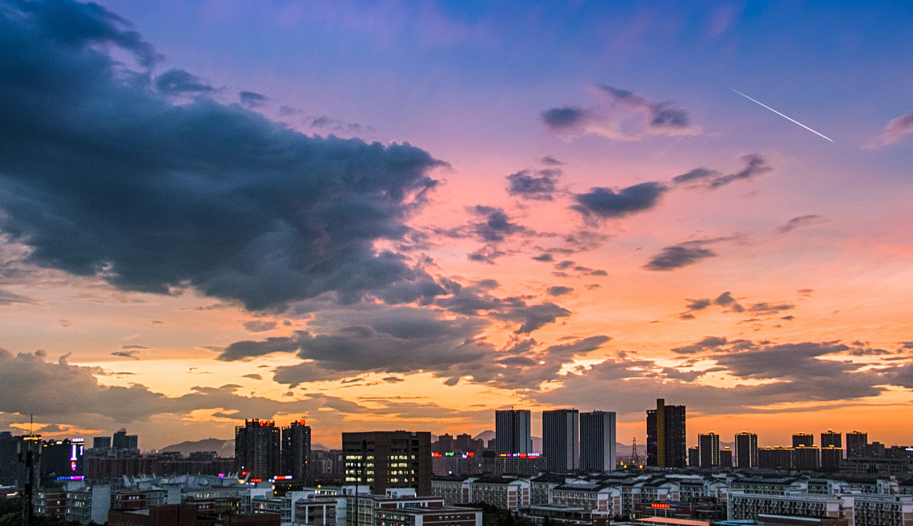 又是一个难得的好天气