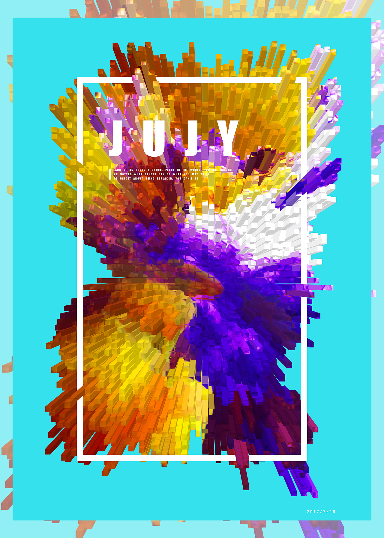 日常练习:3d凹凸|平面|海报|菊花与刀 - 原创作品 - 站酷 (zcool)