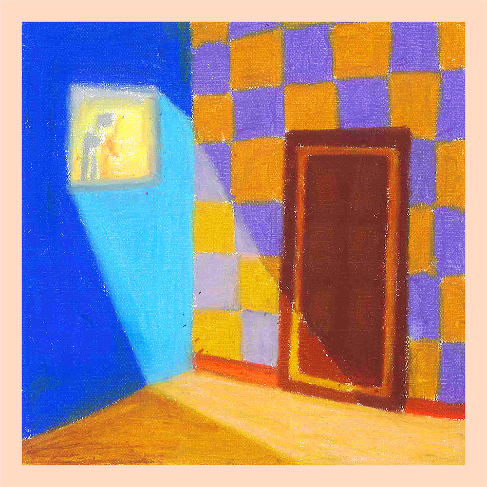 《月半》系列,一个下过雨的下午,晚霞钻进窗户洒在房间的每一个角落,暂停画面,留住永恒