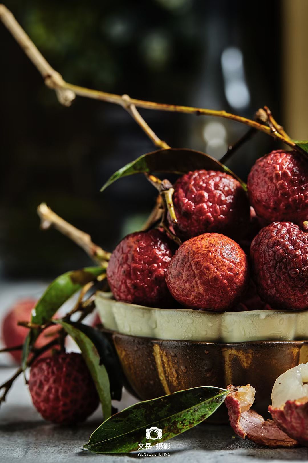 水果静物荔枝拍摄分享📸