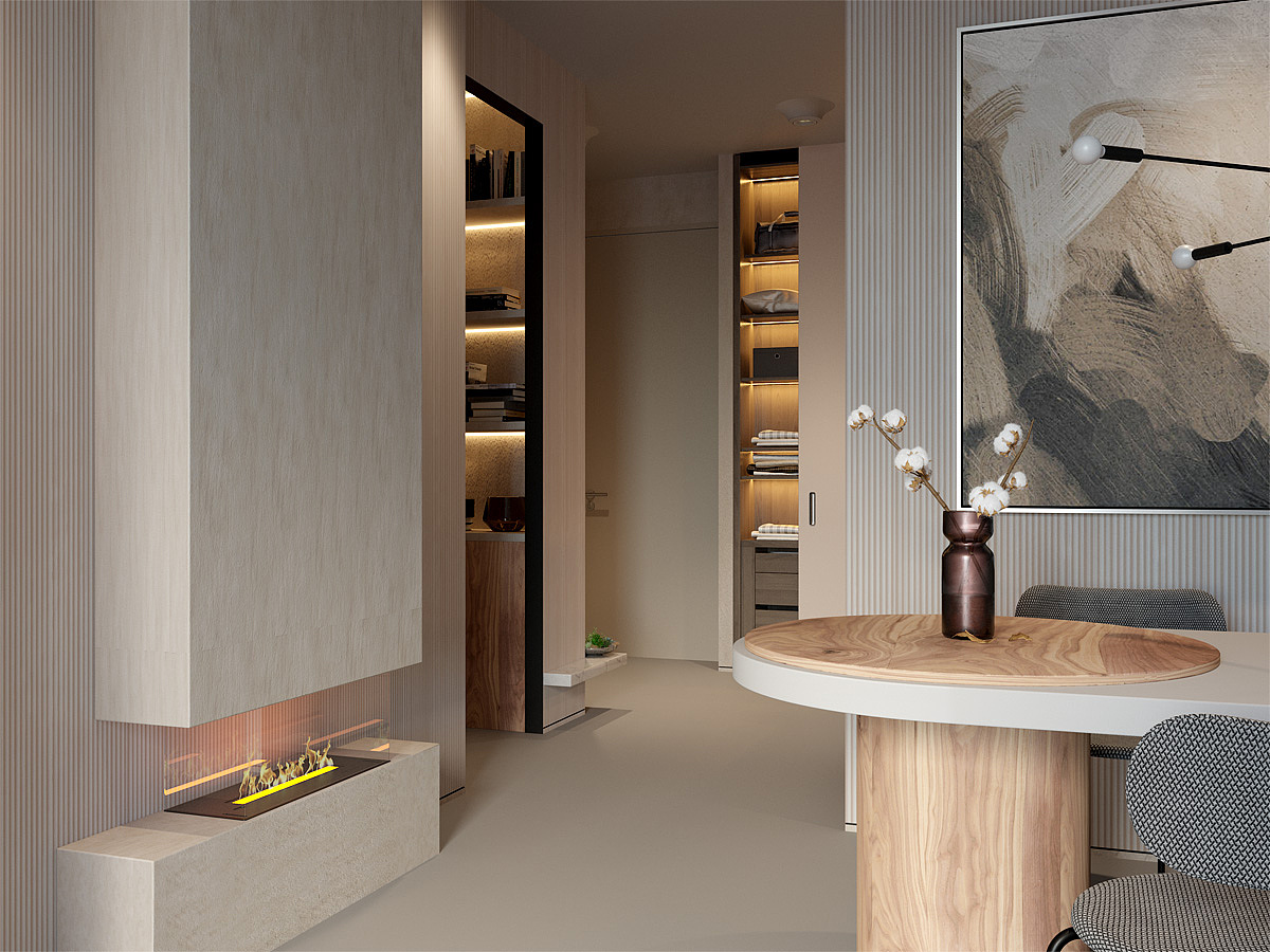 疯狂人生作品-现代公寓案例