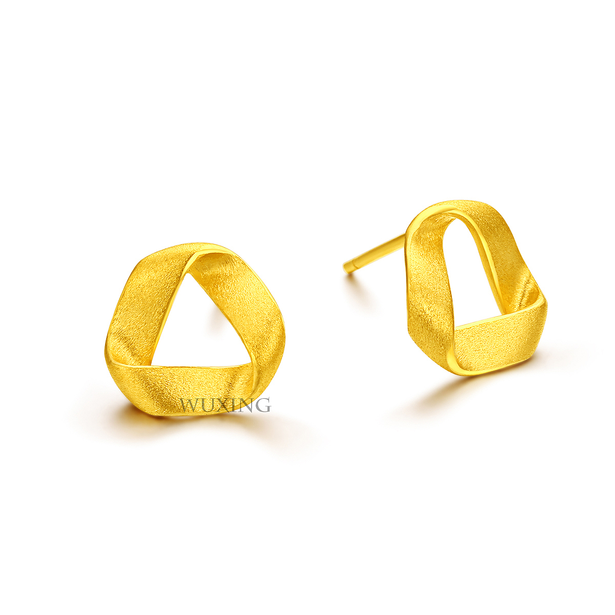 黄金白底拍摄修图