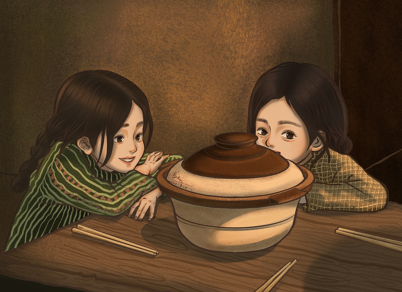 乔家的儿女电视剧插画分享