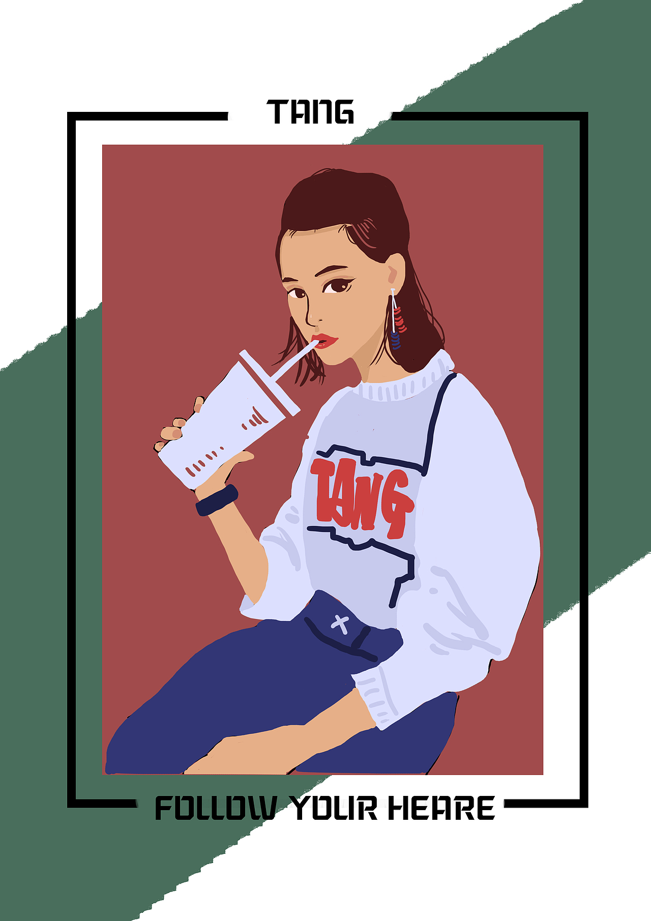 这张画的是水希原子的一张照片