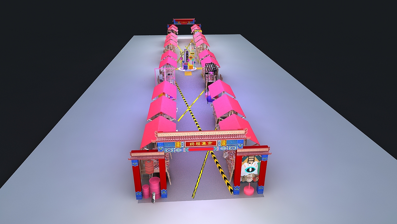 古风潮流集市（图ZMjA4MDQ4NDI4） - 其他三维 - 站酷设计师太白白白原创素材 - 站酷ZCOOL