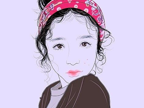 山田直美头像原创插画练习