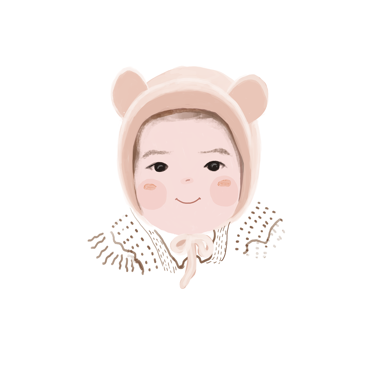 宝贝手绘头像