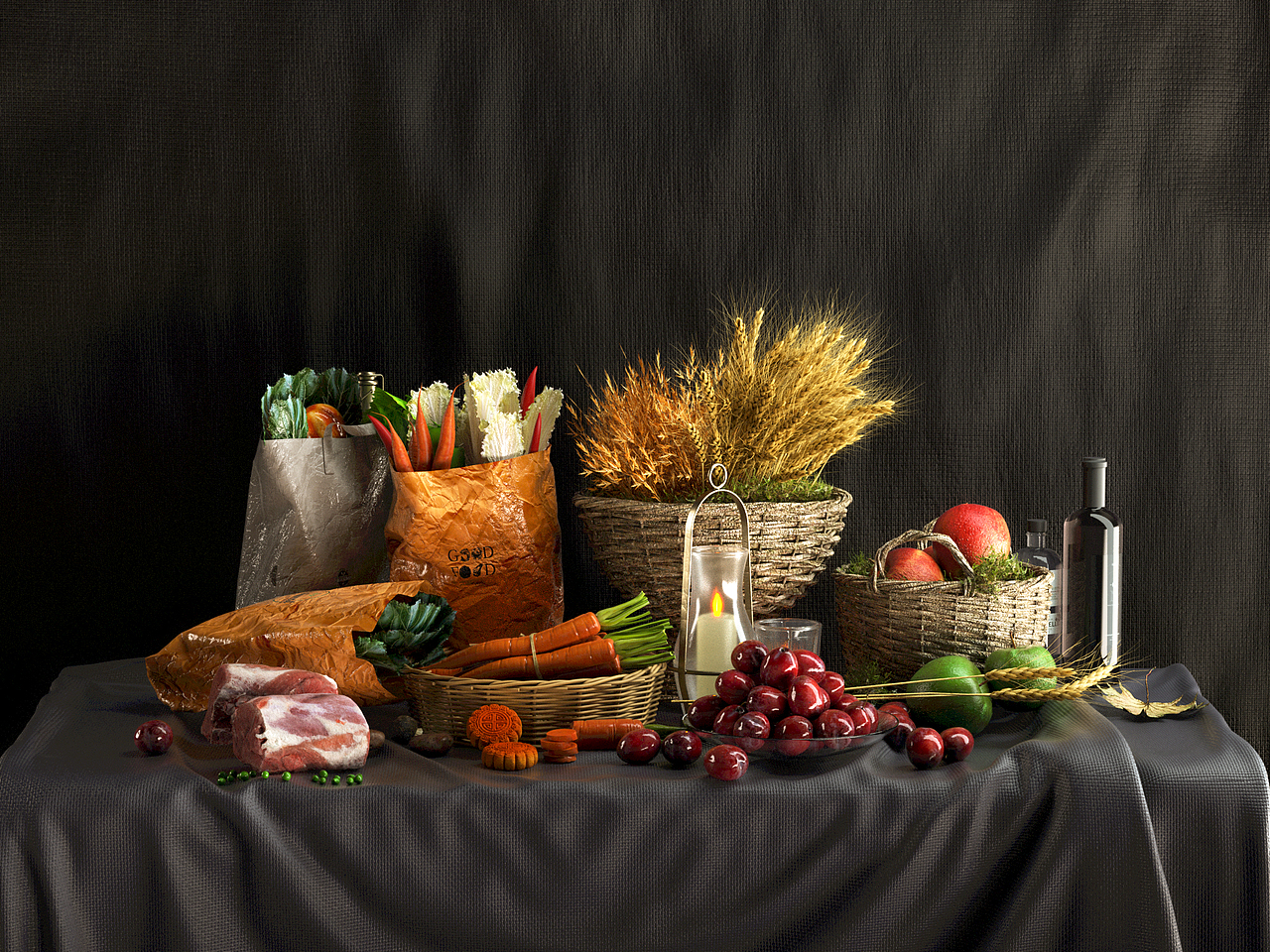 2019年下半年CO渲染 场景练习（图ZMjM4ODUwMjg4） - 场景 - 站酷设计师SodaTing原创素材 - 站酷ZCOOL