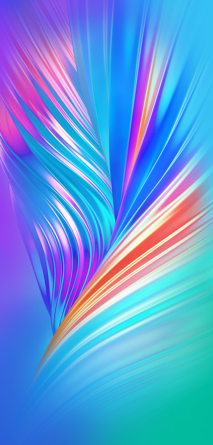 炫彩3d扭曲效果系列壁纸18:9