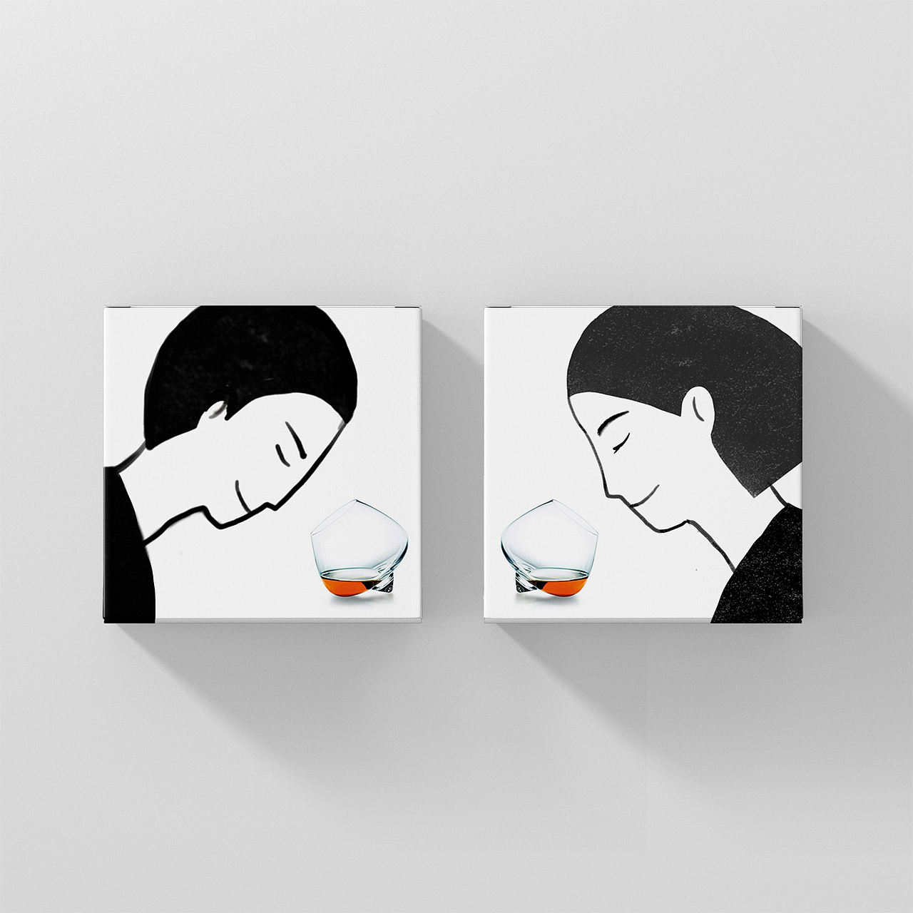 品牌推广插画习作（图ZMTU2ODMyMDk2） - 创作习作 - 站酷设计师菲非Fiona原创素材 - 站酷ZCOOL