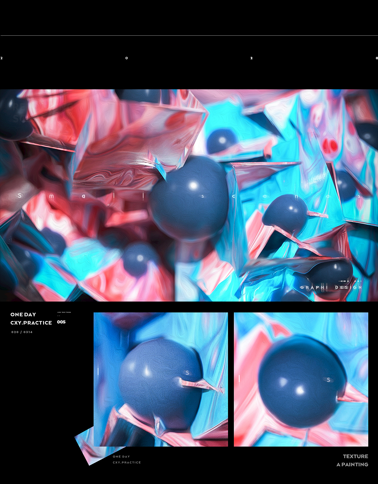C4D-Practise(图ZMjAxMTYwNzEy) - 其他三维 - 站酷设计师小燕y原创素材 - 站酷ZCOOL