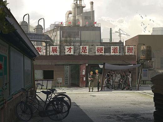 UP STUDIO年代戏—— 影视概念设计班学生气氛图作品