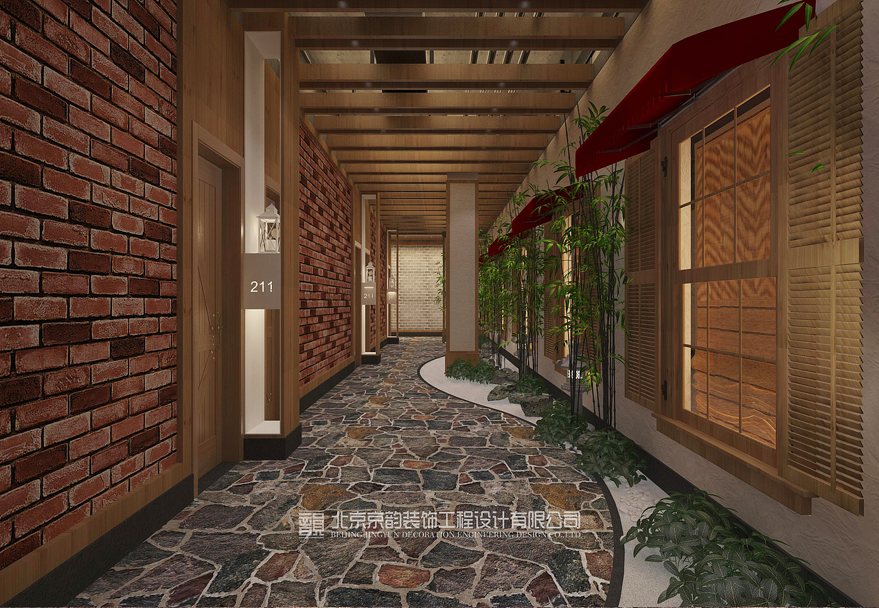 京韵设计-郑韵：常州禾沐家温泉度假酒店（图ZMTkyNzAzMjEy） - 家装设计 - 站酷设计师京韵设计原创素材 - 站酷ZCOOL