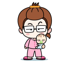 《微笑妈咪》表情设计（图ZMjA1NTAyODY4） - 图案 - 站酷设计师哇o芭乐原创素材 - 站酷ZCOOL