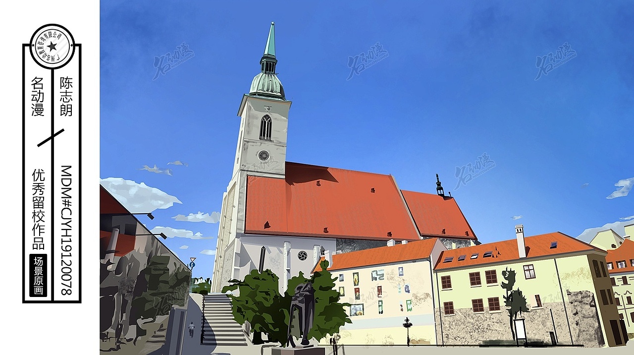 教堂一览|临摹|场景|教堂-场景原画作品图片素材0|0|2临摹作品/其他