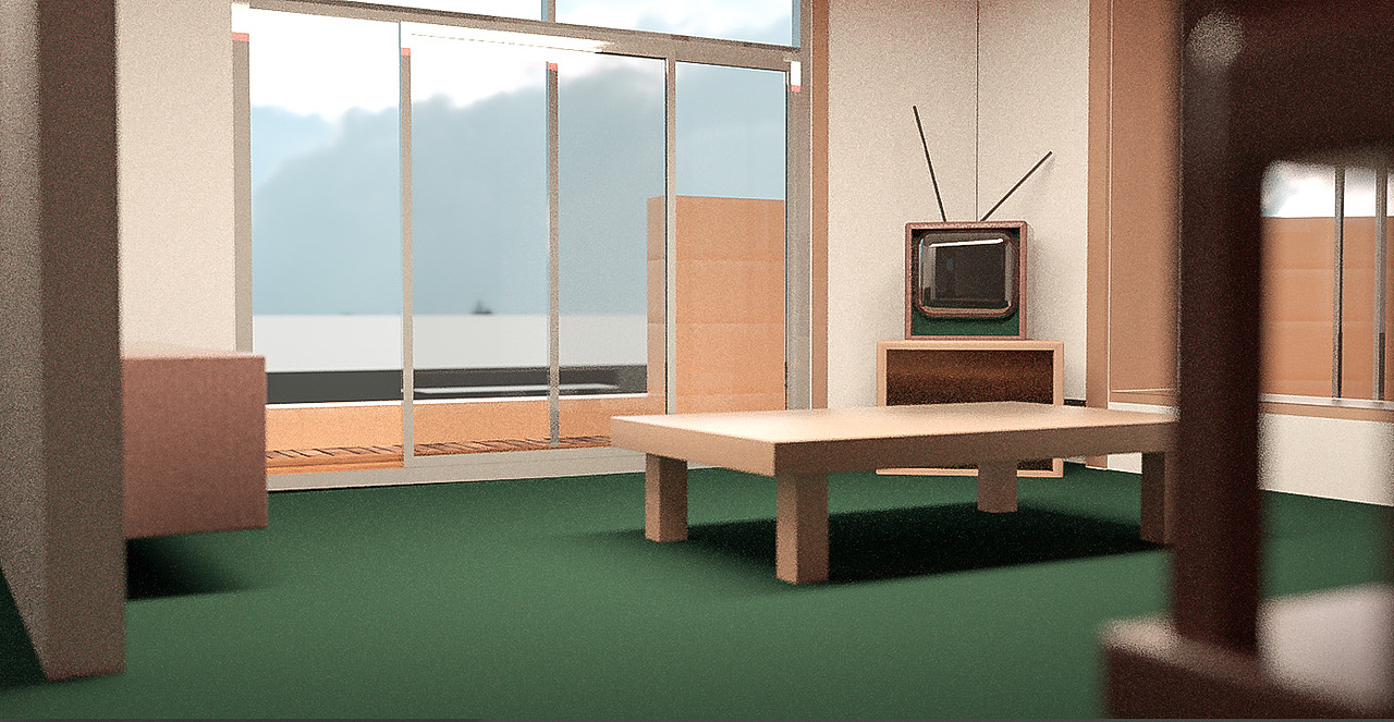 蜡笔小新家建模