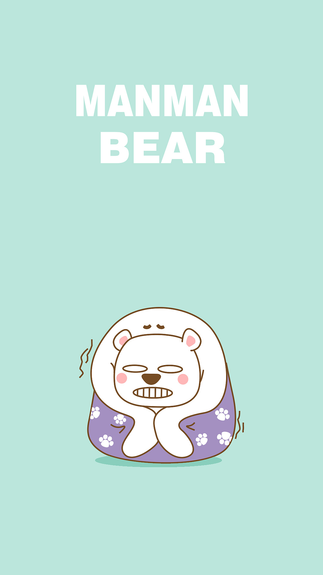 漫漫熊壁纸一波|插画|艺术插画|漫漫熊bear - 原创作品 - 站酷 (zcool