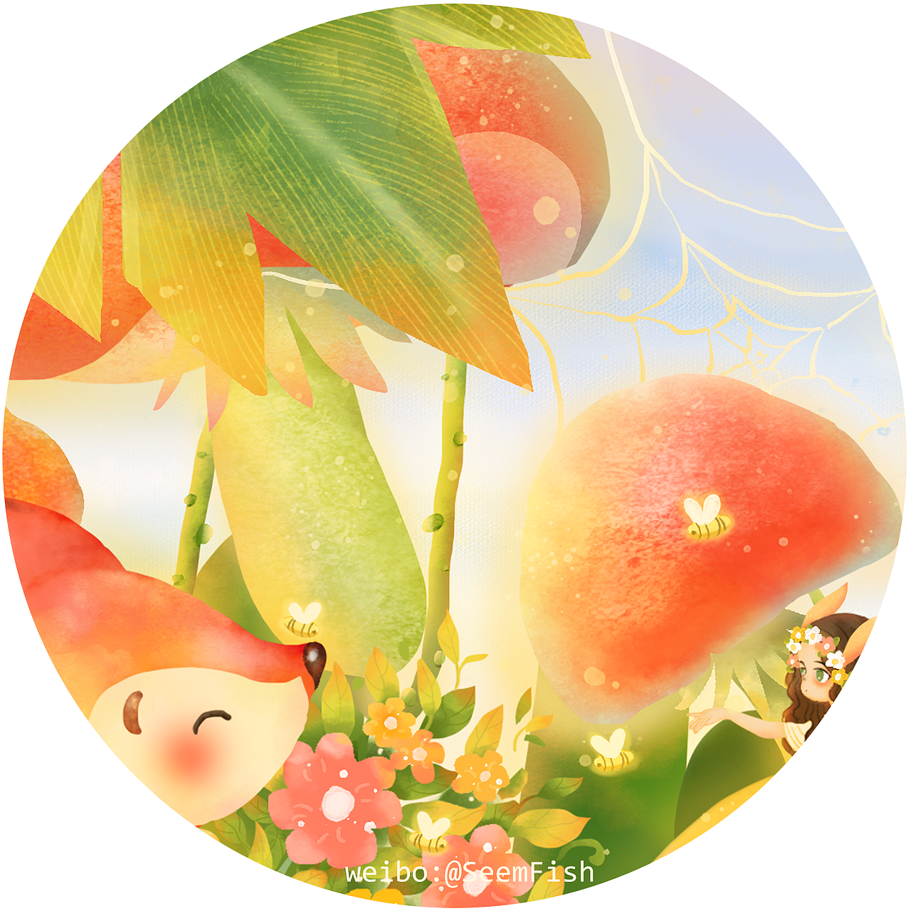 魔幻森林（图ZMjE4MzkwMDQw） - 商业插画 - 站酷设计师SeemFish原创素材 - 站酷ZCOOL