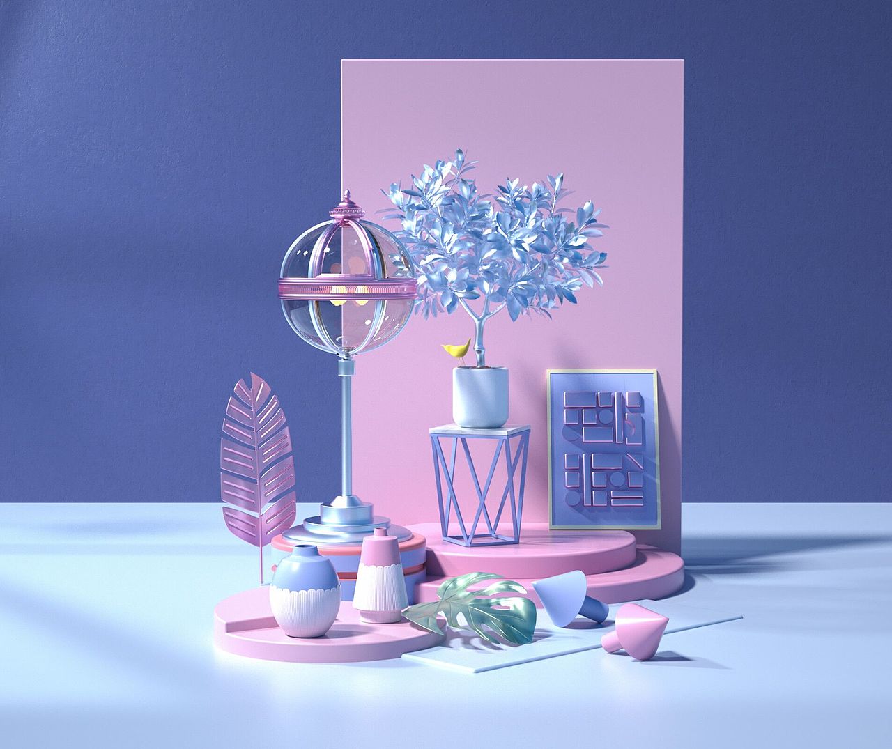 OC第十二期学员作品——NiaoNiao的C4D课堂(上)
