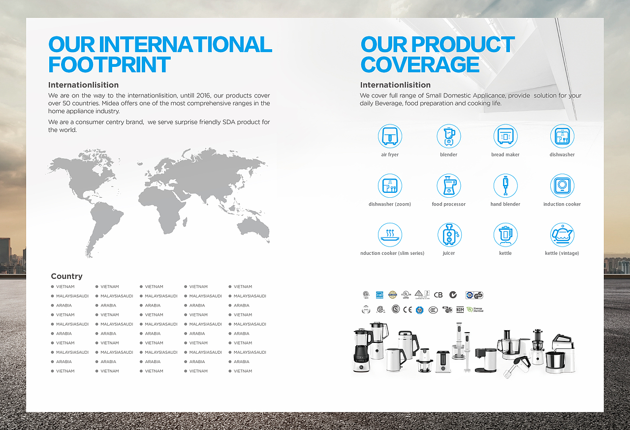 美的集团-生活电器海外宣传册系列（图ZMTA3MDM5MjAw） - 书籍/画册 - 站酷设计师VECO廖原创素材 - 站酷ZCOOL