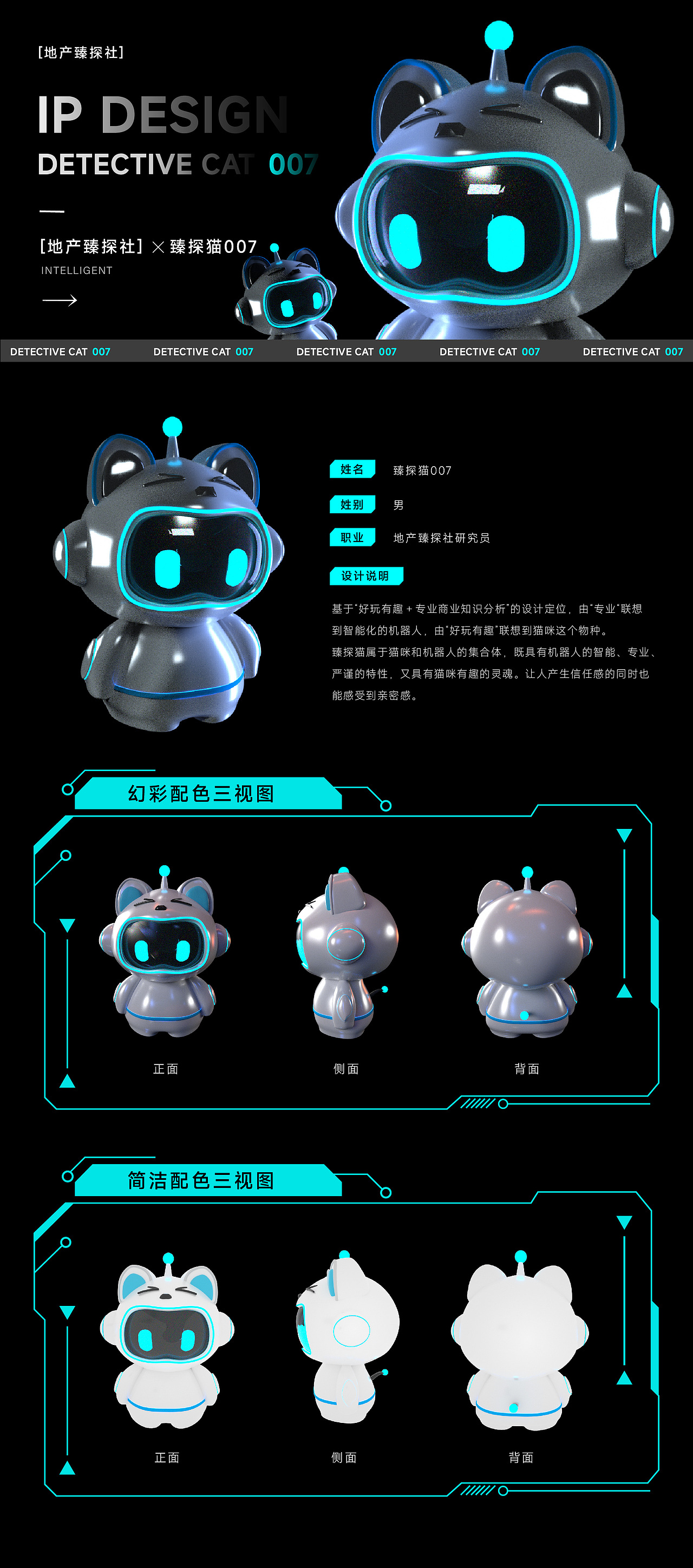 IP設(shè)計 CAT007（圖ZMzEzODMwNDg4） - IP形象 - 站酷設(shè)計師一只黑羊原創(chuàng)素材 - 站酷ZCOOL