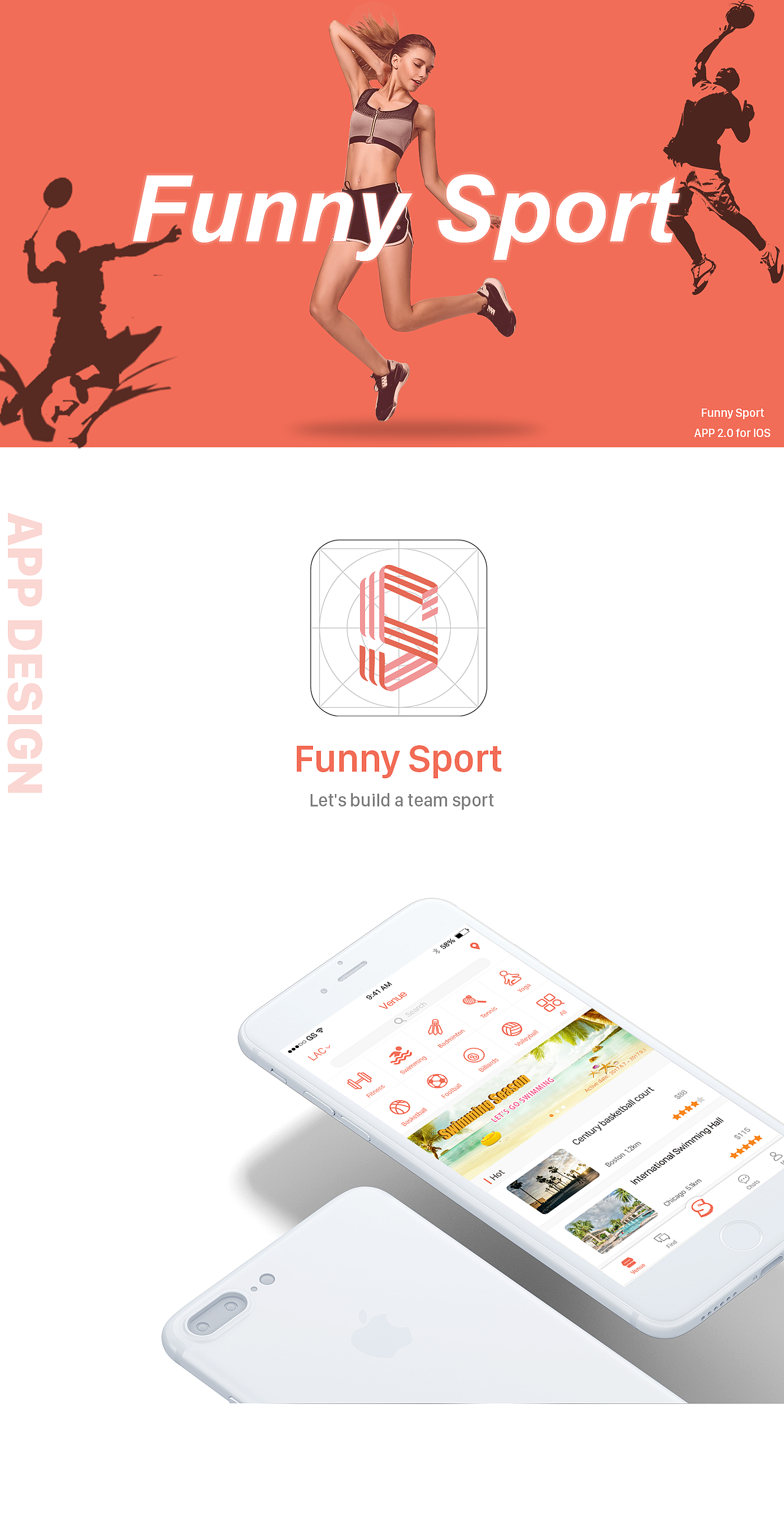 运动app FunnySport 2.0（图ZODQ5OTU2MjA=） - APP界面 - 站酷设计师手写的未来原创素材 - 站酷ZCOOL
