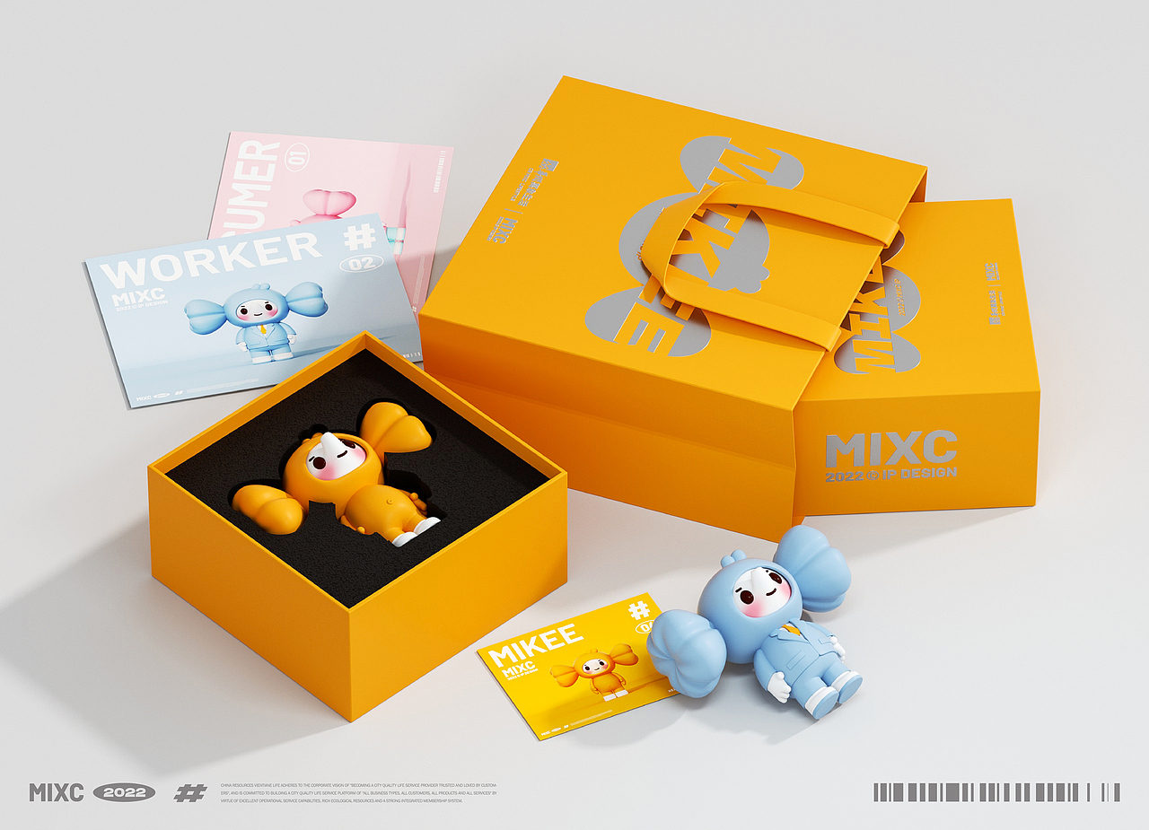 华润万象生活IP设计 | MIKEE·甜甜象（图ZMzI1NTY2OTI0） - IP形象 - 站酷设计师一只烏鴉原创素材 - 站酷ZCOOL