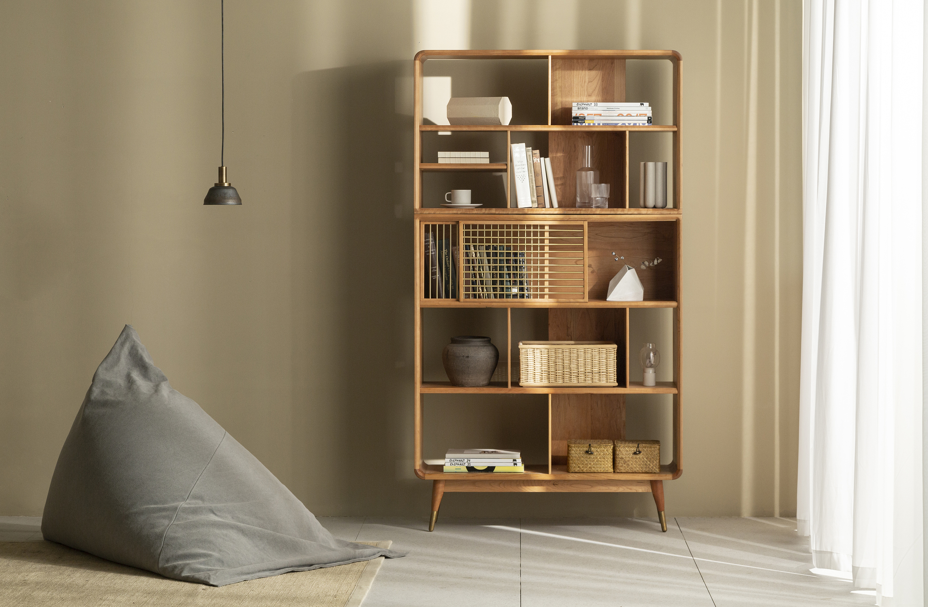 格纳书柜/属于阅读的时光,为一种生活态度而设计|工业/产品|家具|杏仁