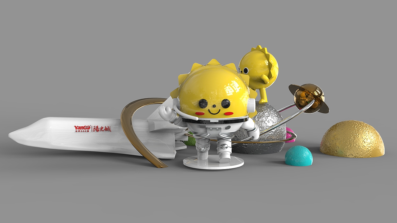 商业街景观美陈雕塑氛围营造设计