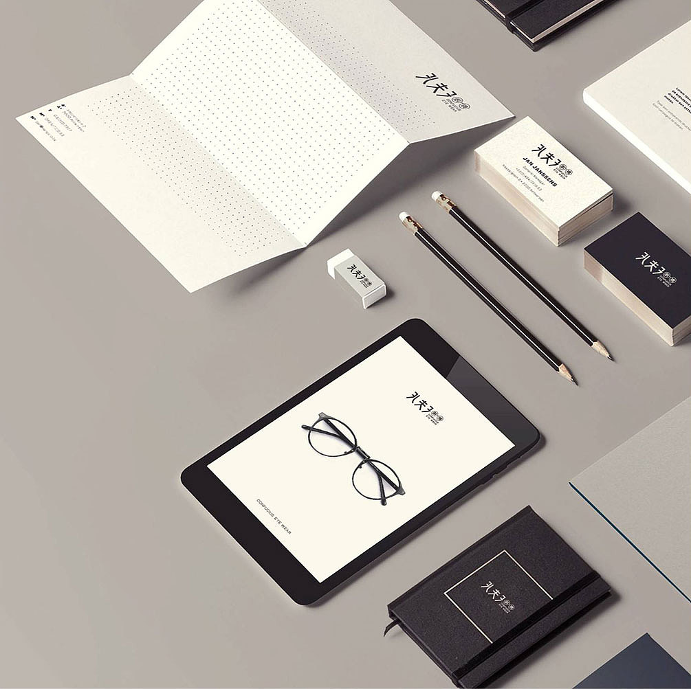 孔夫子眼镜品牌LOGO升级设计（图ZNTQ1MTY5NDg=） - Logo - 站酷设计师無出其右品牌設計原创素材 - 站酷ZCOOL