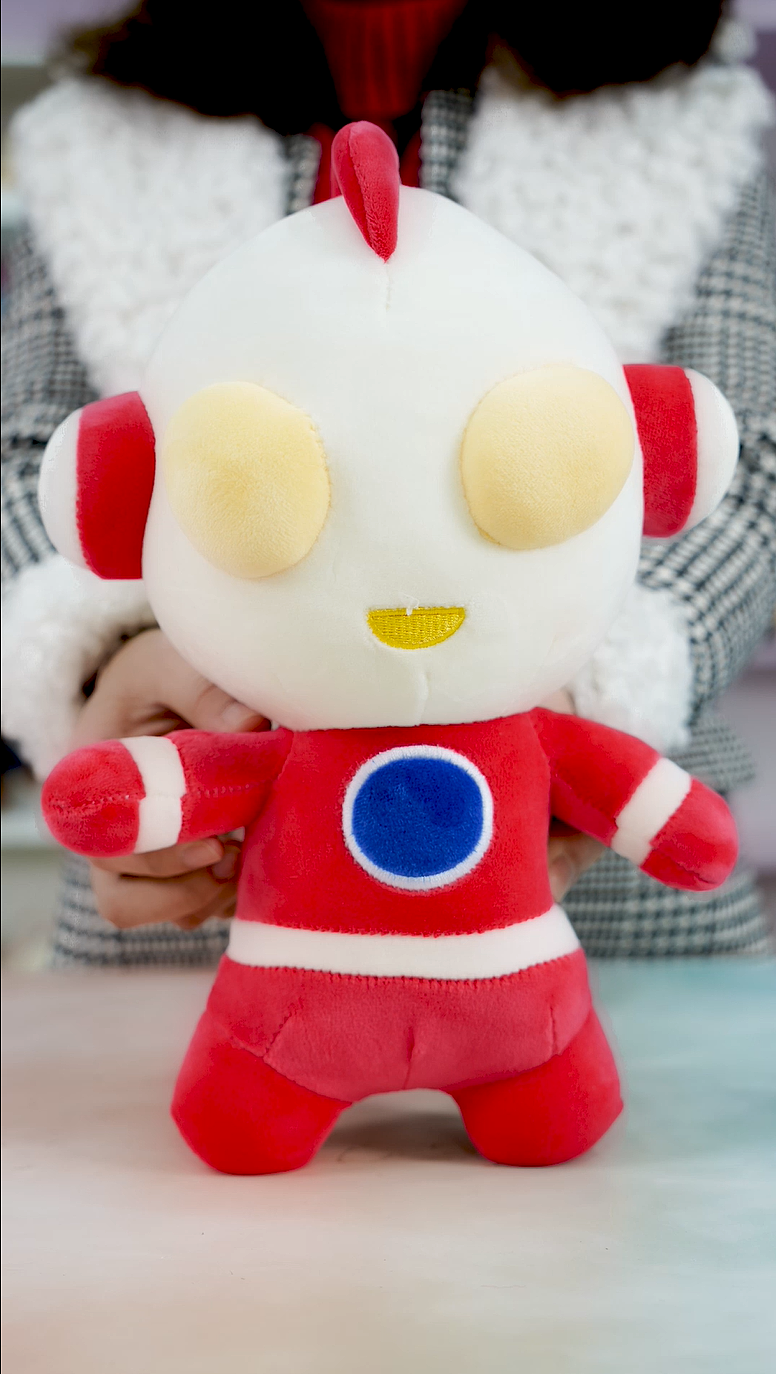 手工毛绒玩偶--奥特曼