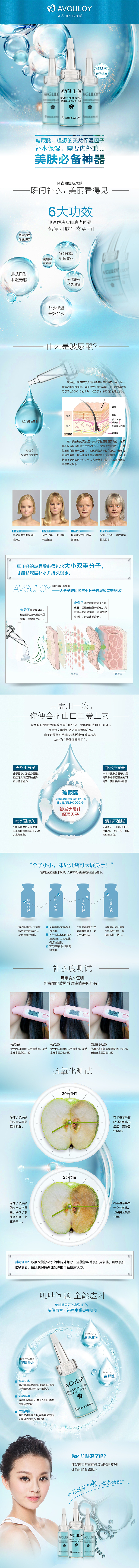 阿古丽娅化妆品详情页制作