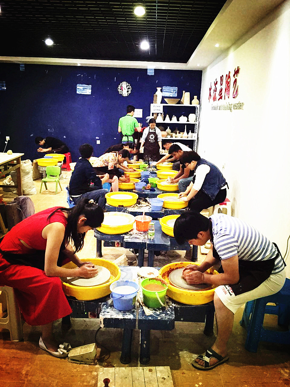 第一次拉坯陶藝 值得紀(jì)念下（圖ZNzc3MzcxOTI=） - 產(chǎn)品攝影 - 站酷設(shè)計(jì)師shengxianlan原創(chuàng)素材 - 站酷ZCOOL