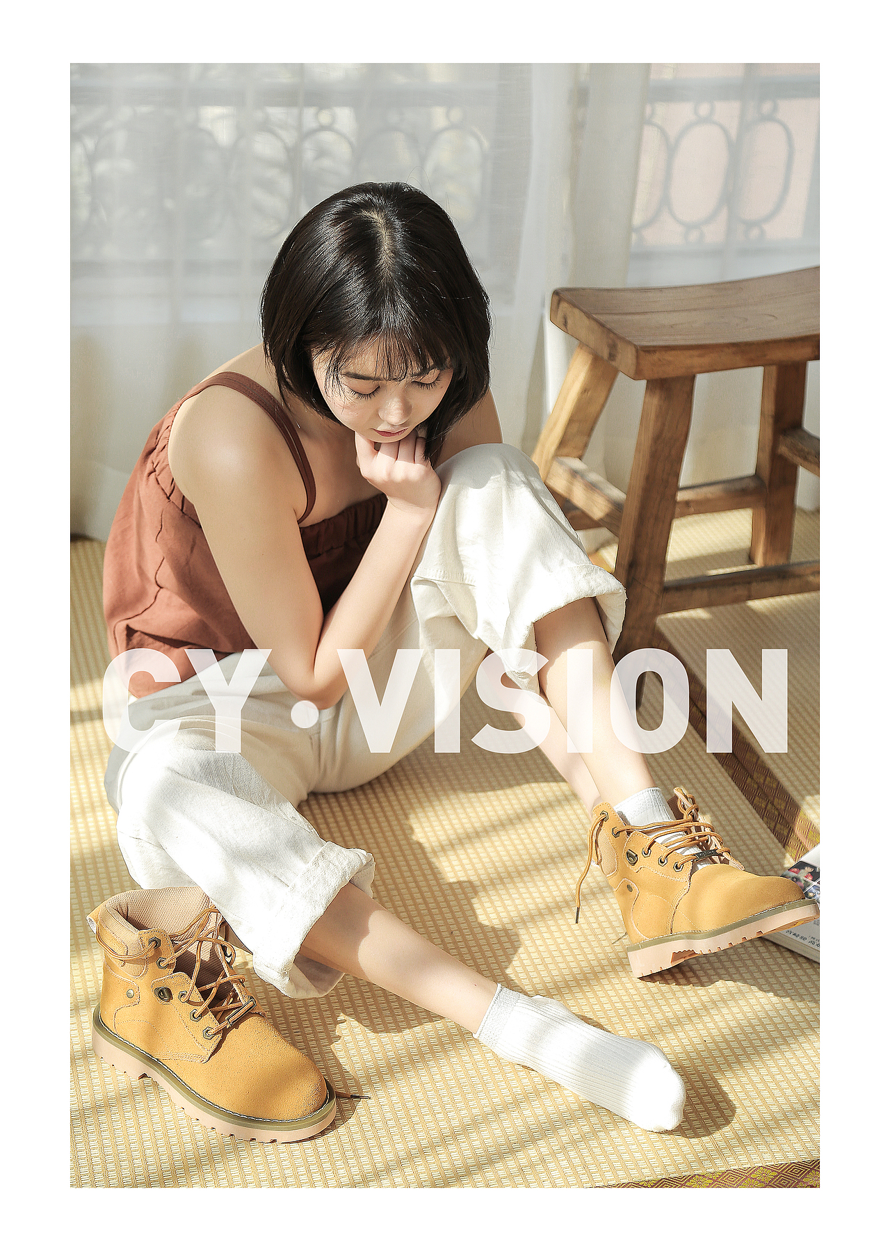 日系袜子模特拍摄