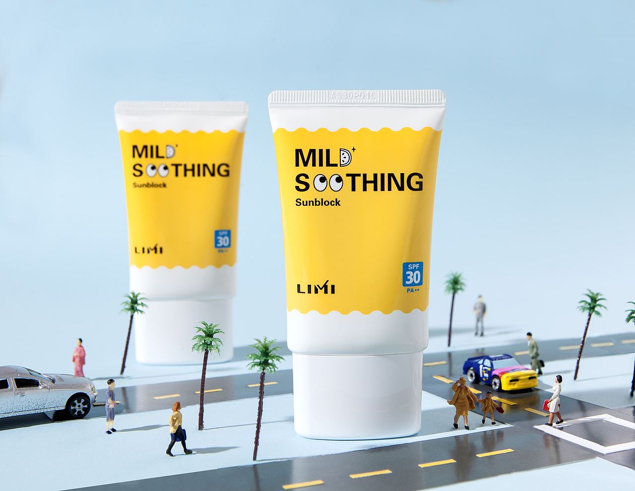 防晒系列kv视觉