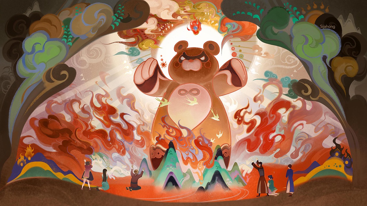 2021年终总结（图ZMjg2MzkyMDA4） - 商业插画 - 站酷设计师SijaHong六厘原创素材 - 站酷ZCOOL